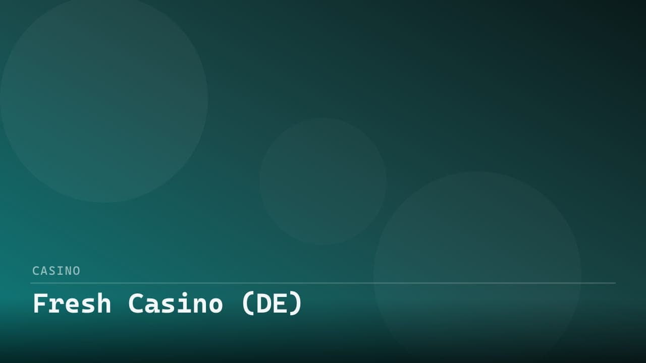 Fresh Casino (DE)