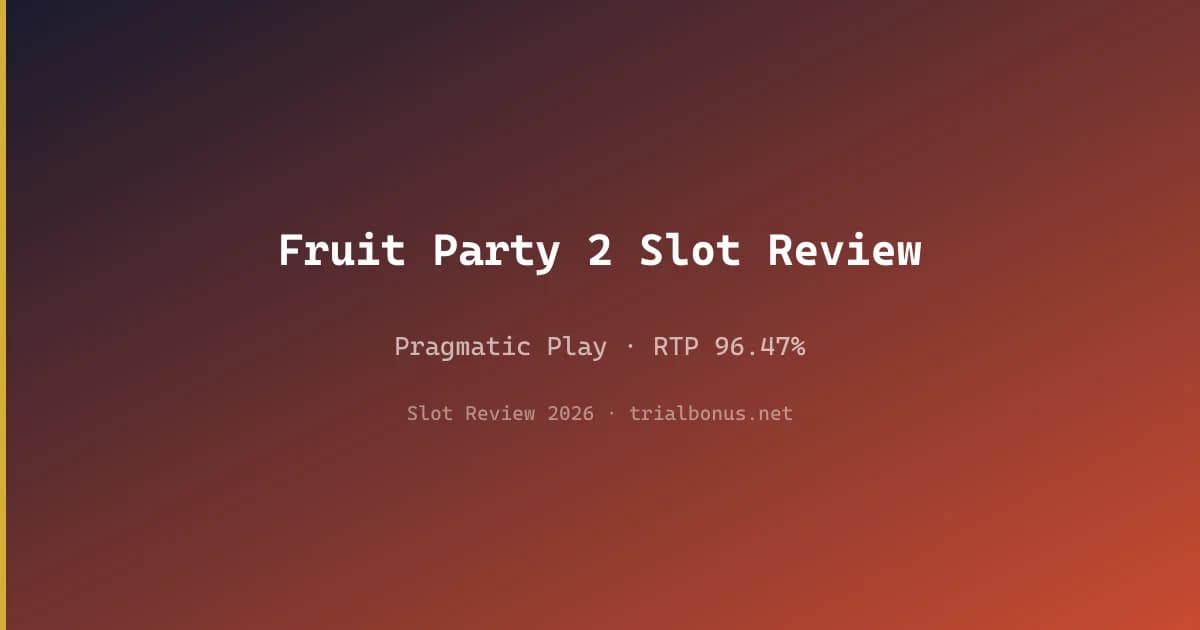 Fruit Party 2 Slot Review