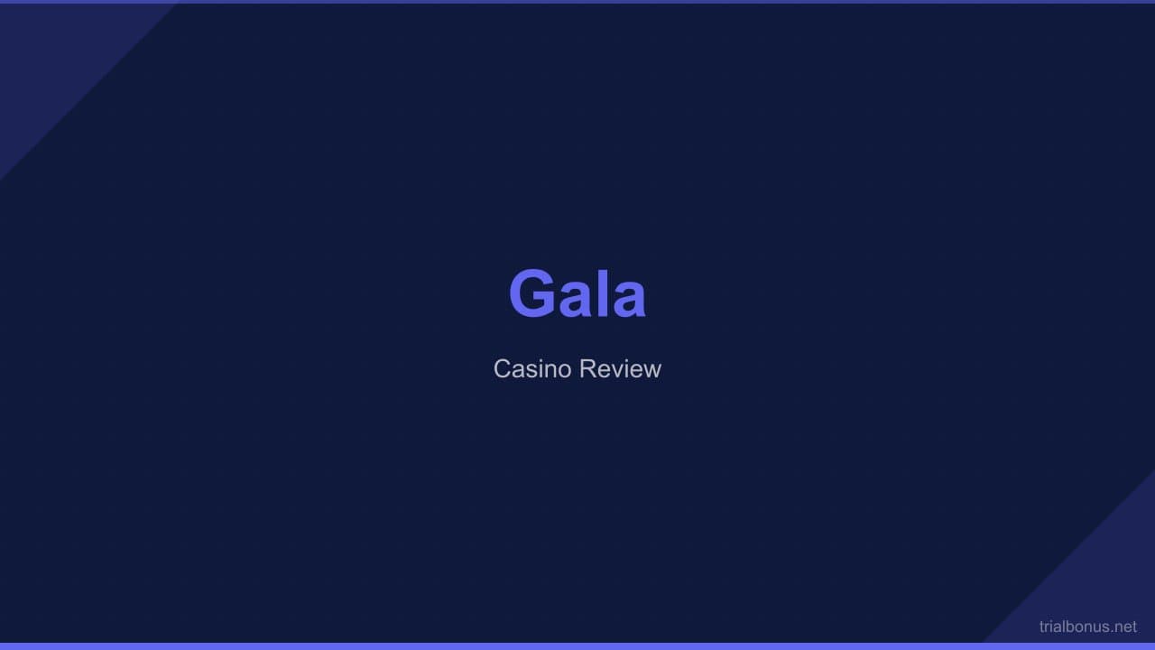 Gala casino review Review