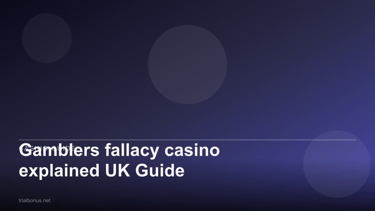 Gamblers fallacy casino explained UK Guide