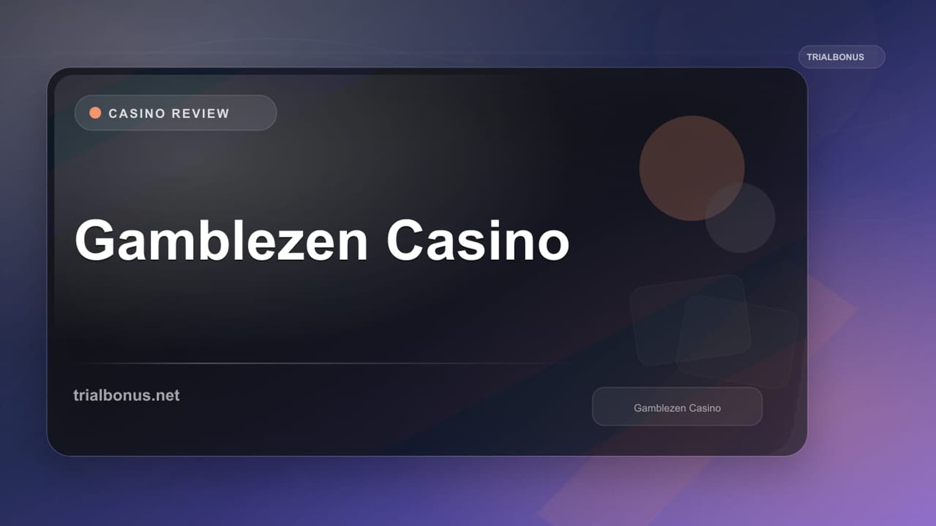 Gamblezen Casino