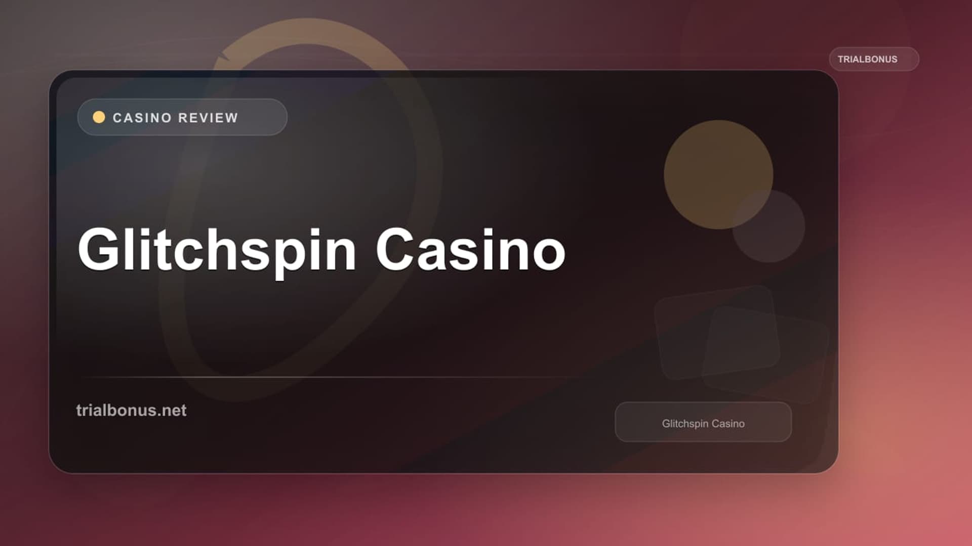Glitchspin Casino