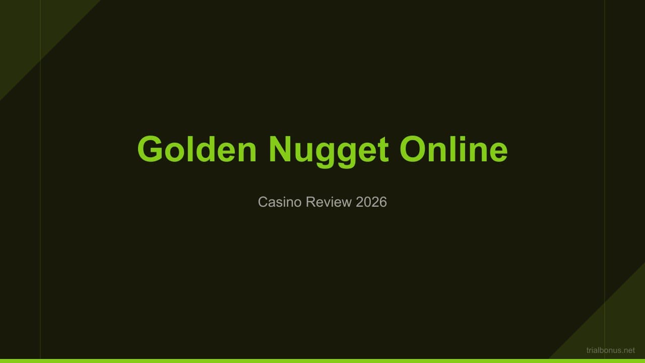 Golden nugget online: Welcome Offer and Promotions