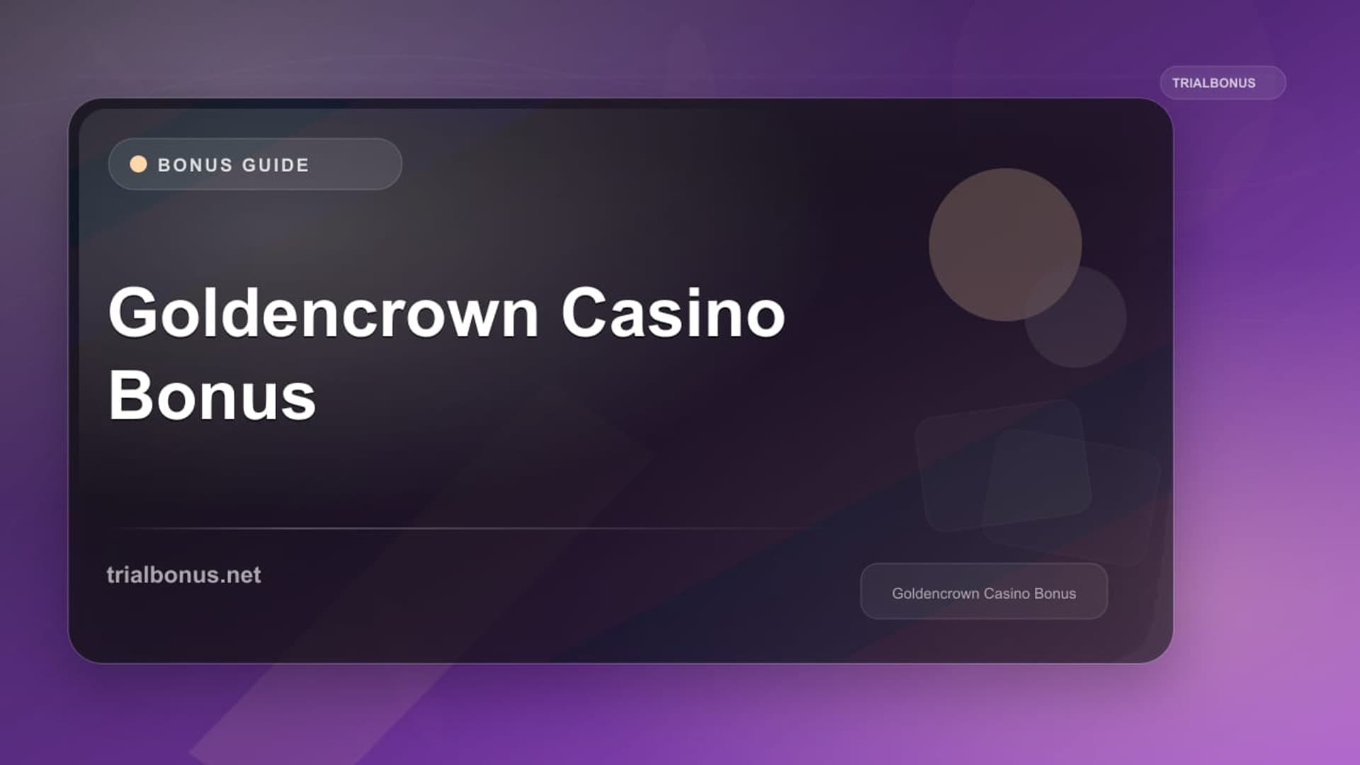 Goldencrown logo