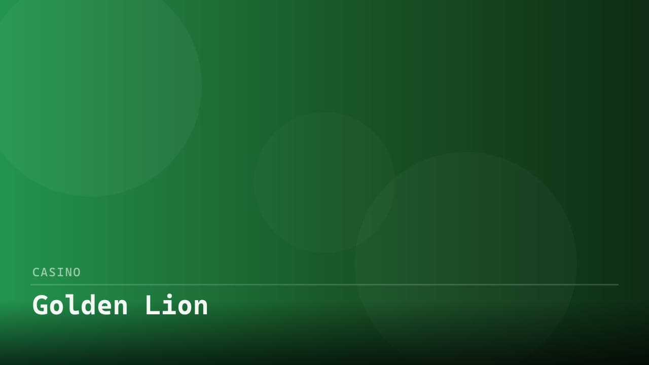 Golden Lion