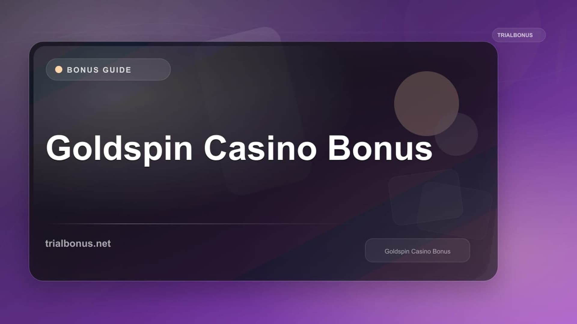 Goldspin logo