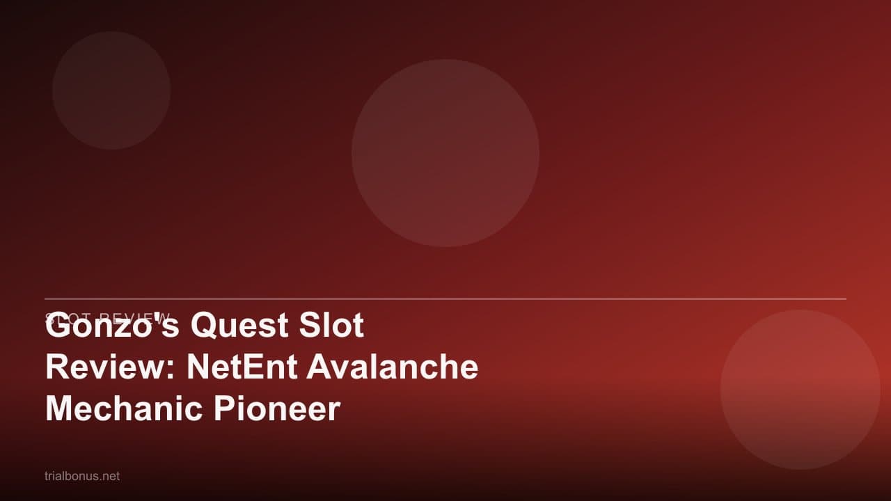 Gonzo's Quest Slot Review: NetEnt Avalanche Mechanic Pioneer