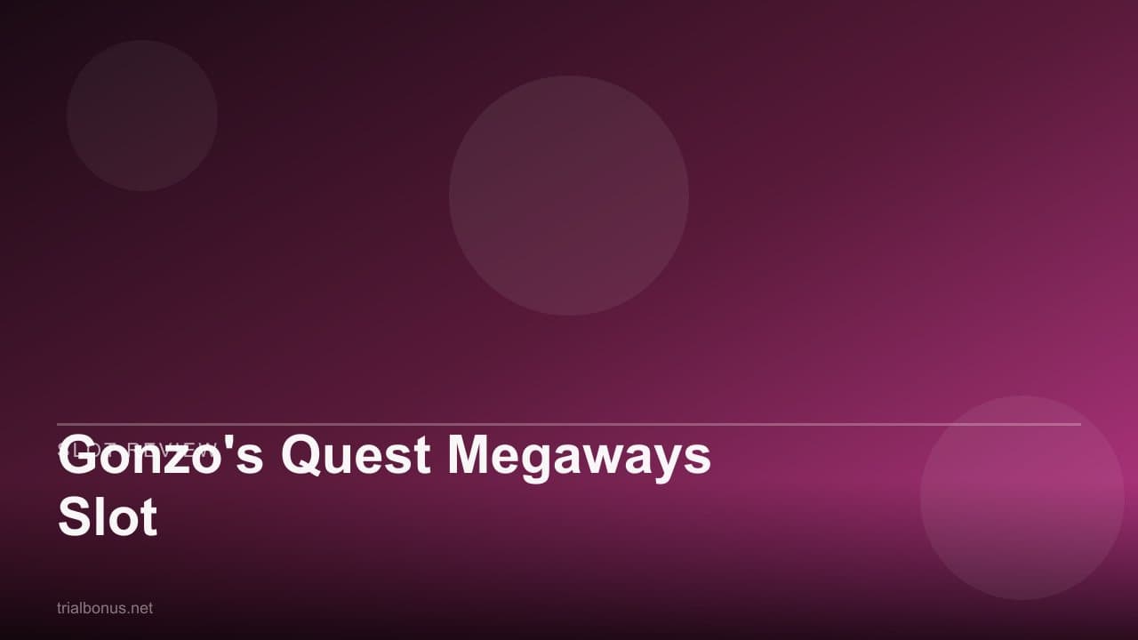 Gonzo's Quest Megaways Slot