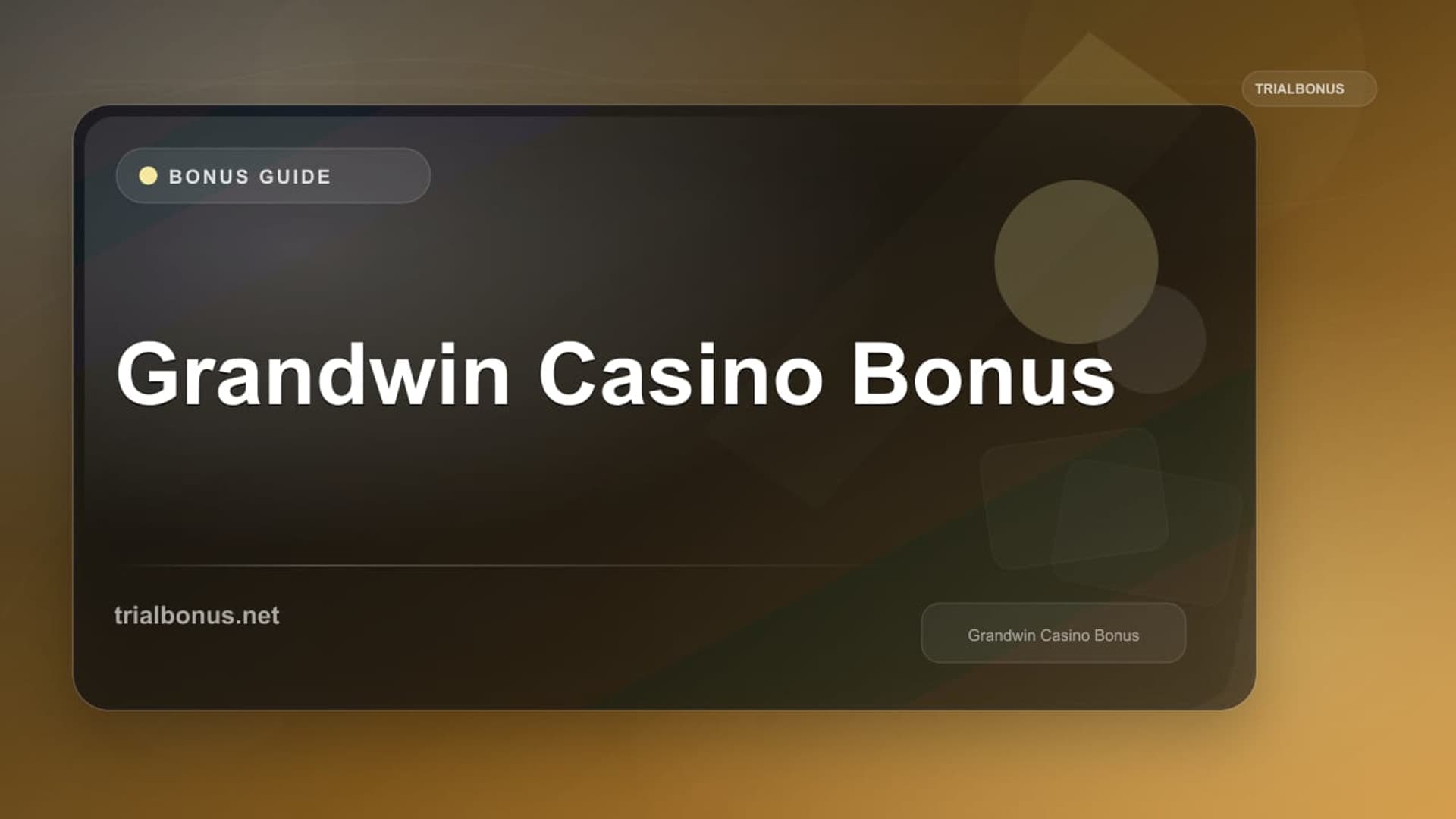Grandwin Casino Bonus