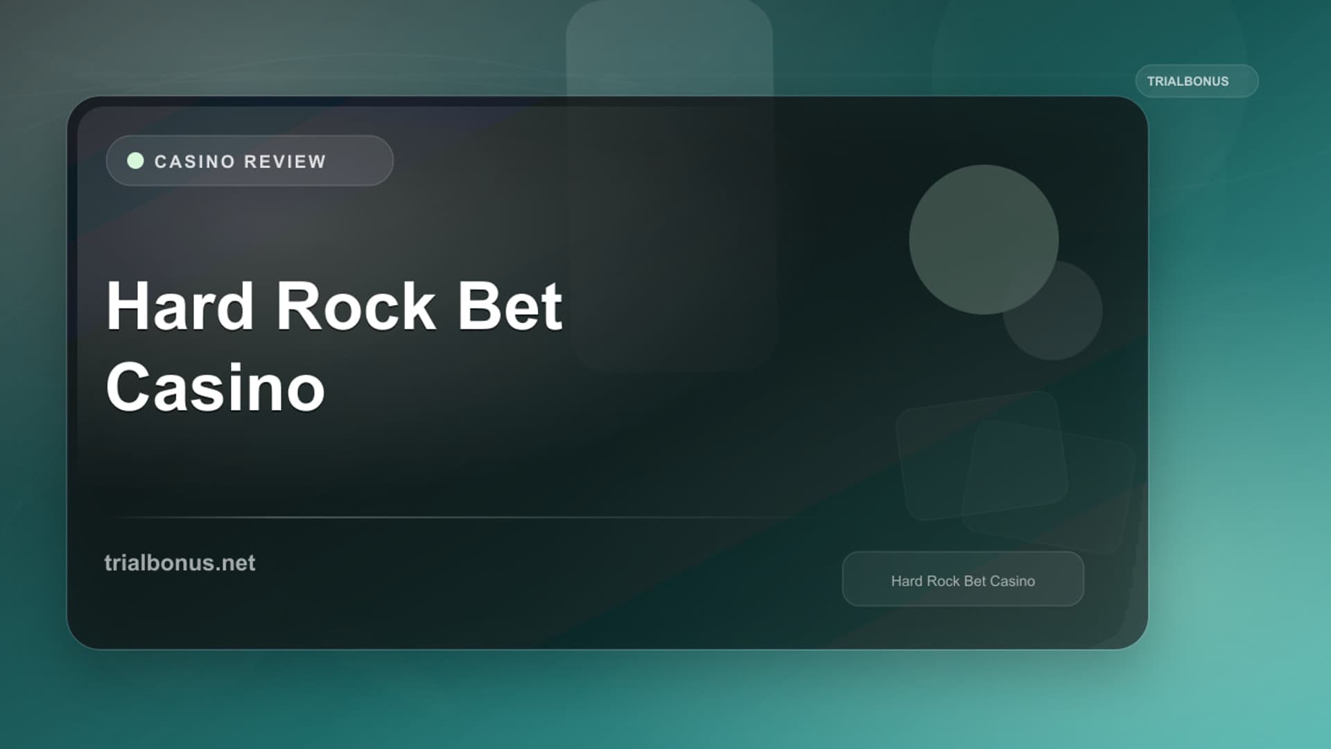 Hard Rock Bet Casino