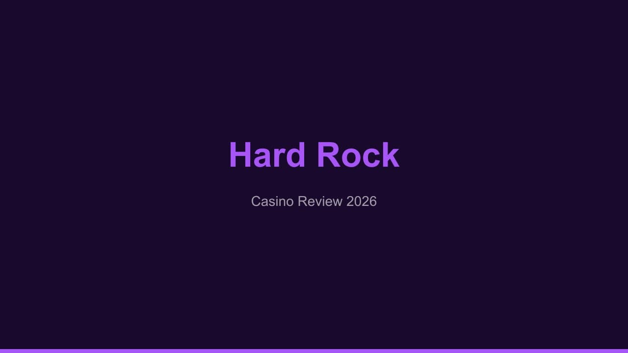 Hard rock online casino Review