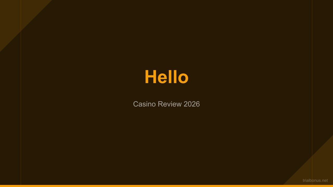 Hello Casino Bonus