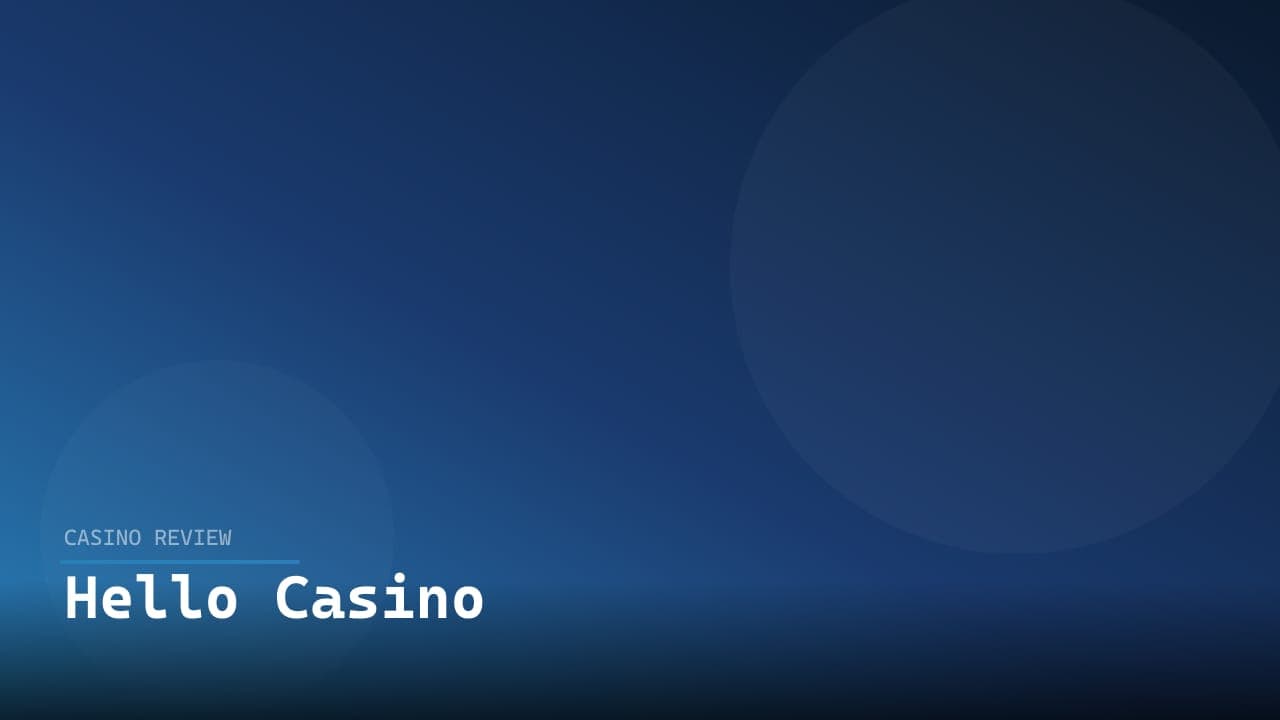 Hello Casino