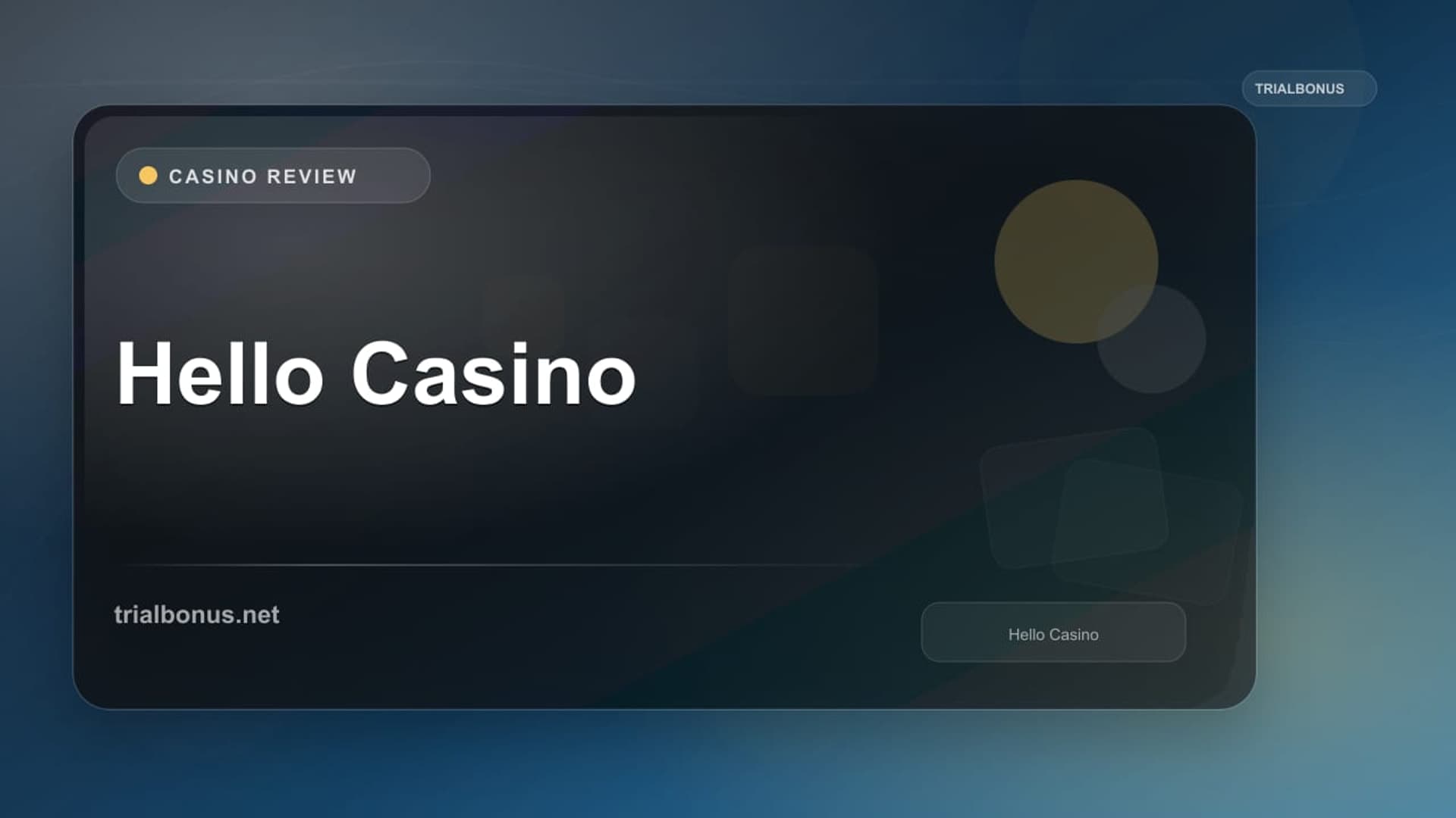 Hello Casino