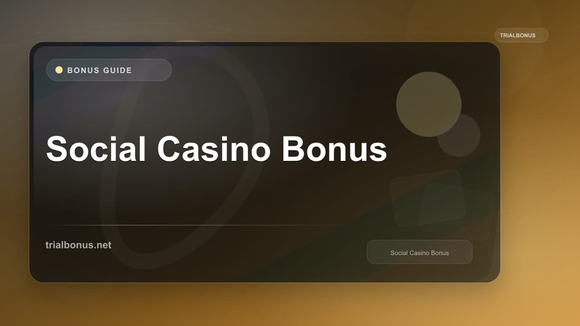 Social Casino Bonus