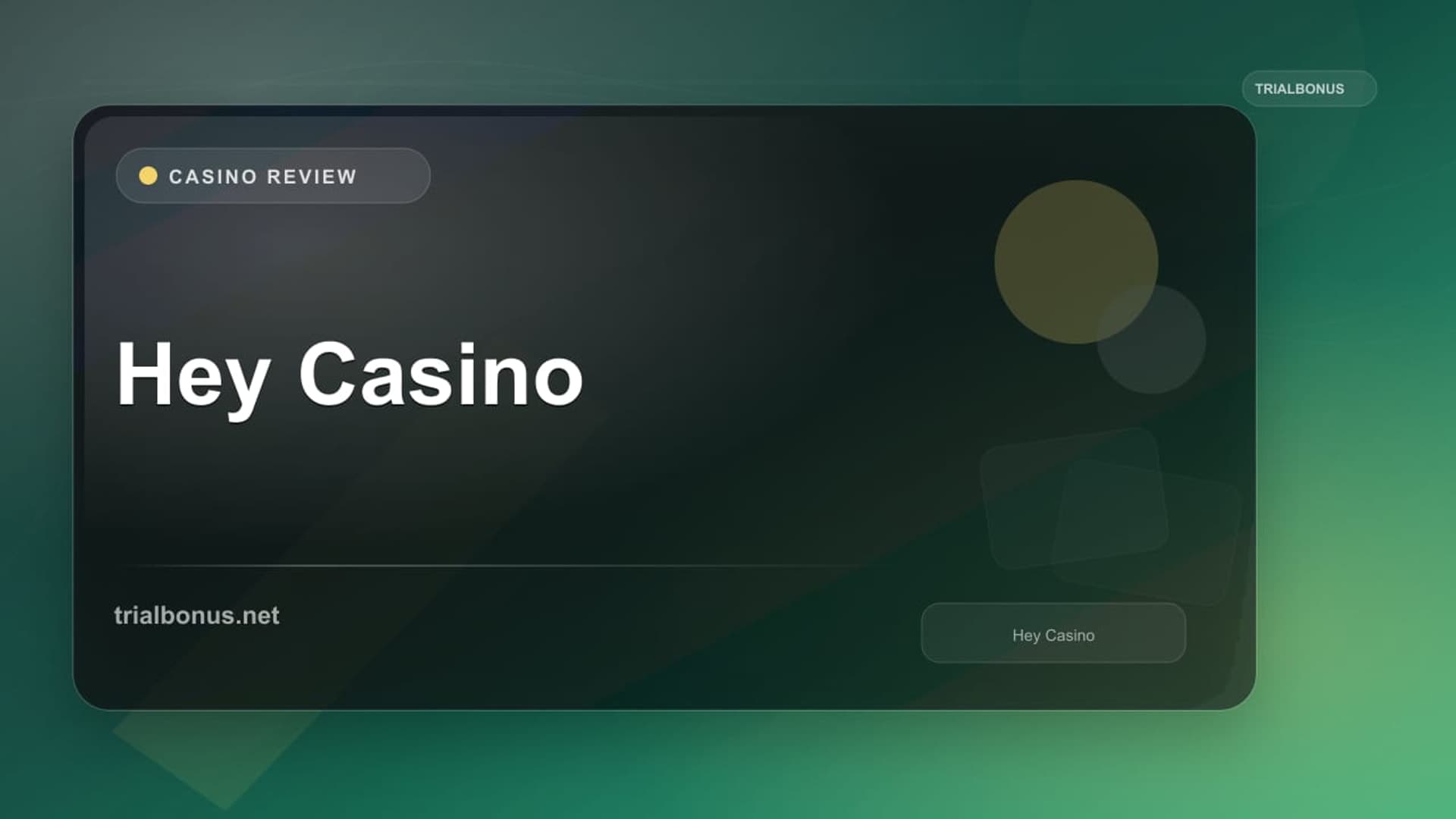 Hey Casino