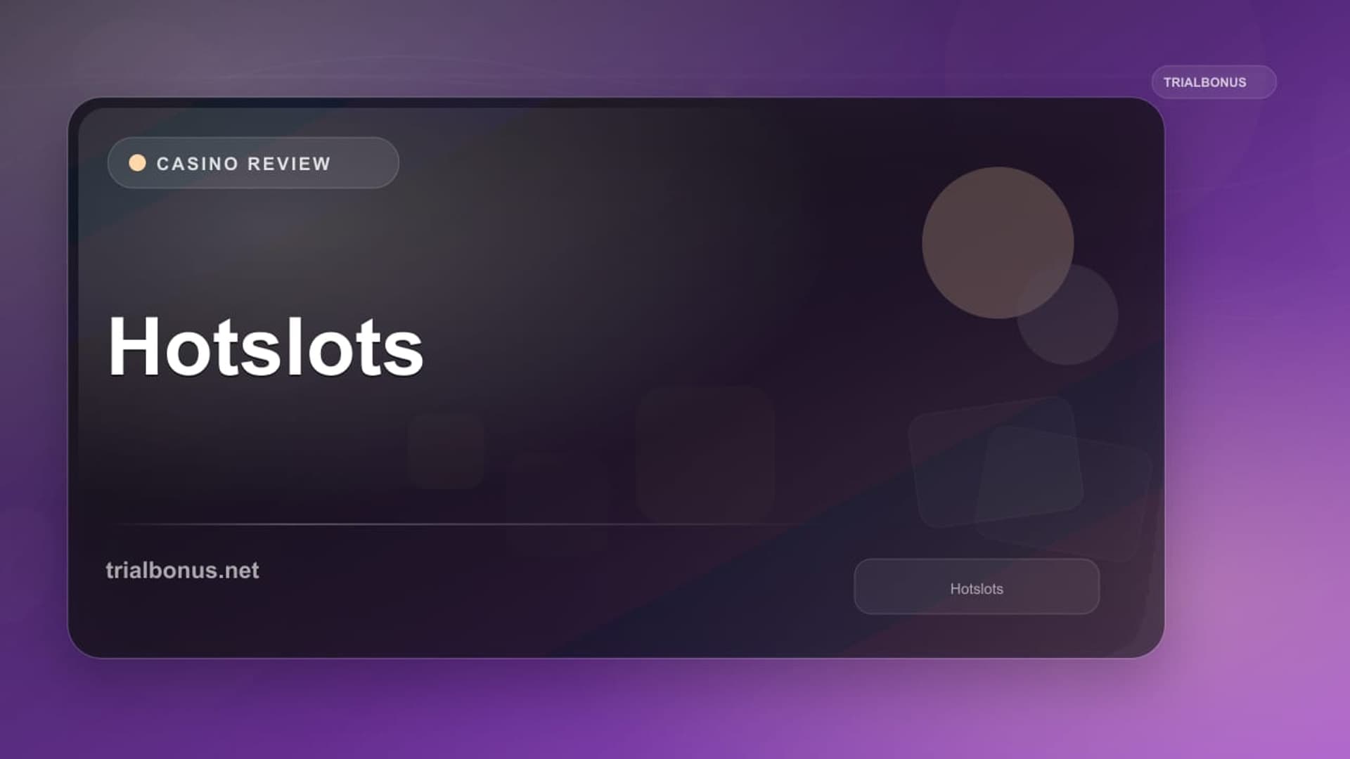 Hotslots