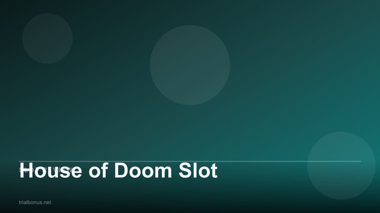 House of Doom Slot