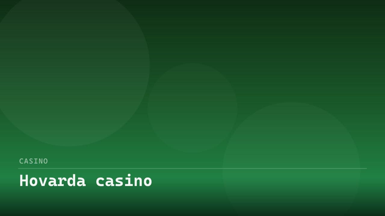 Hovarda casino logo