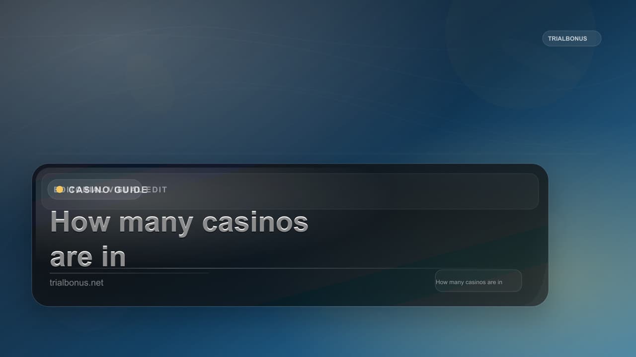 How many online casinos are in the UK Guide