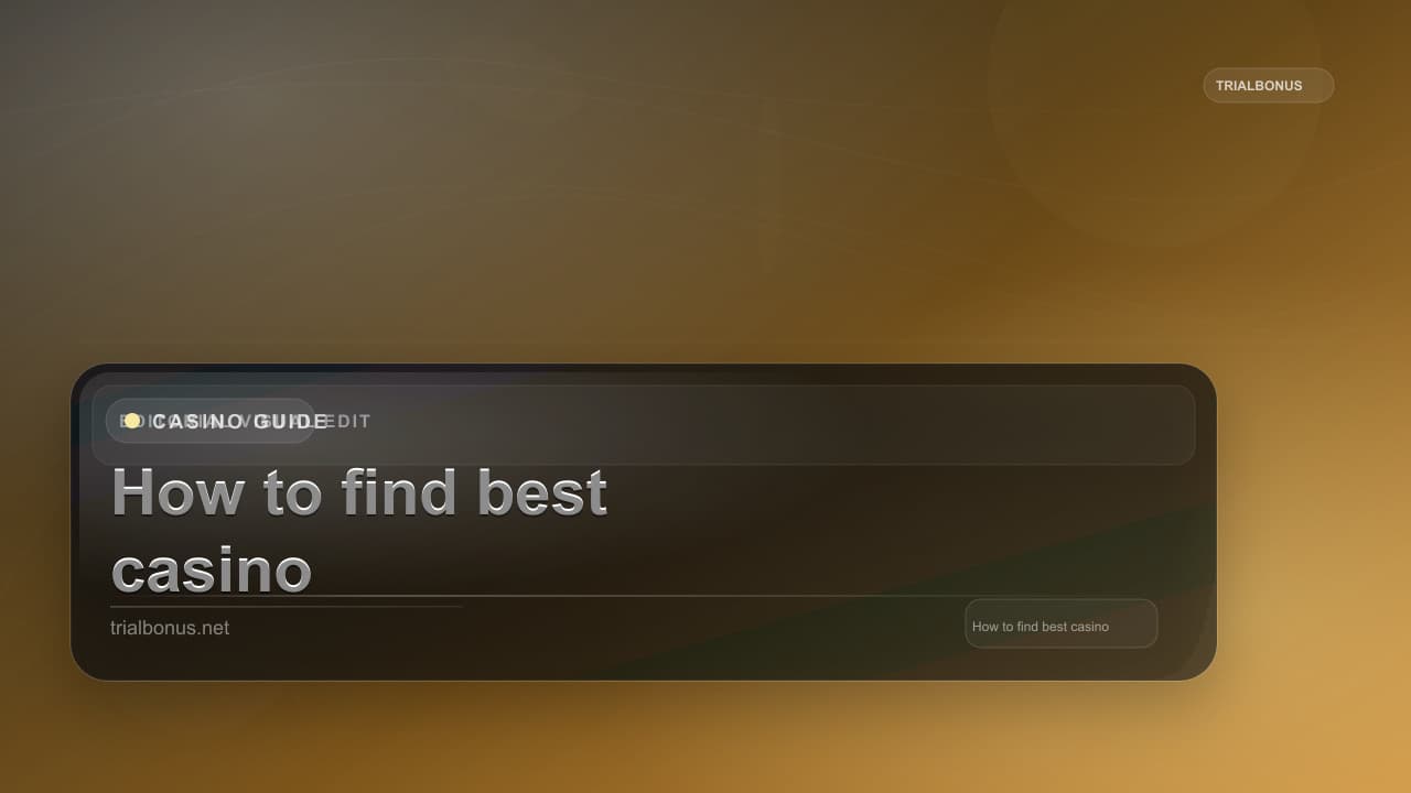 How to find the best casino UK Guide