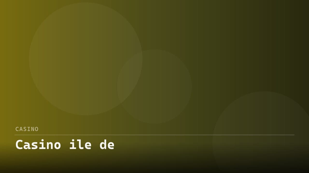 Casino ile de