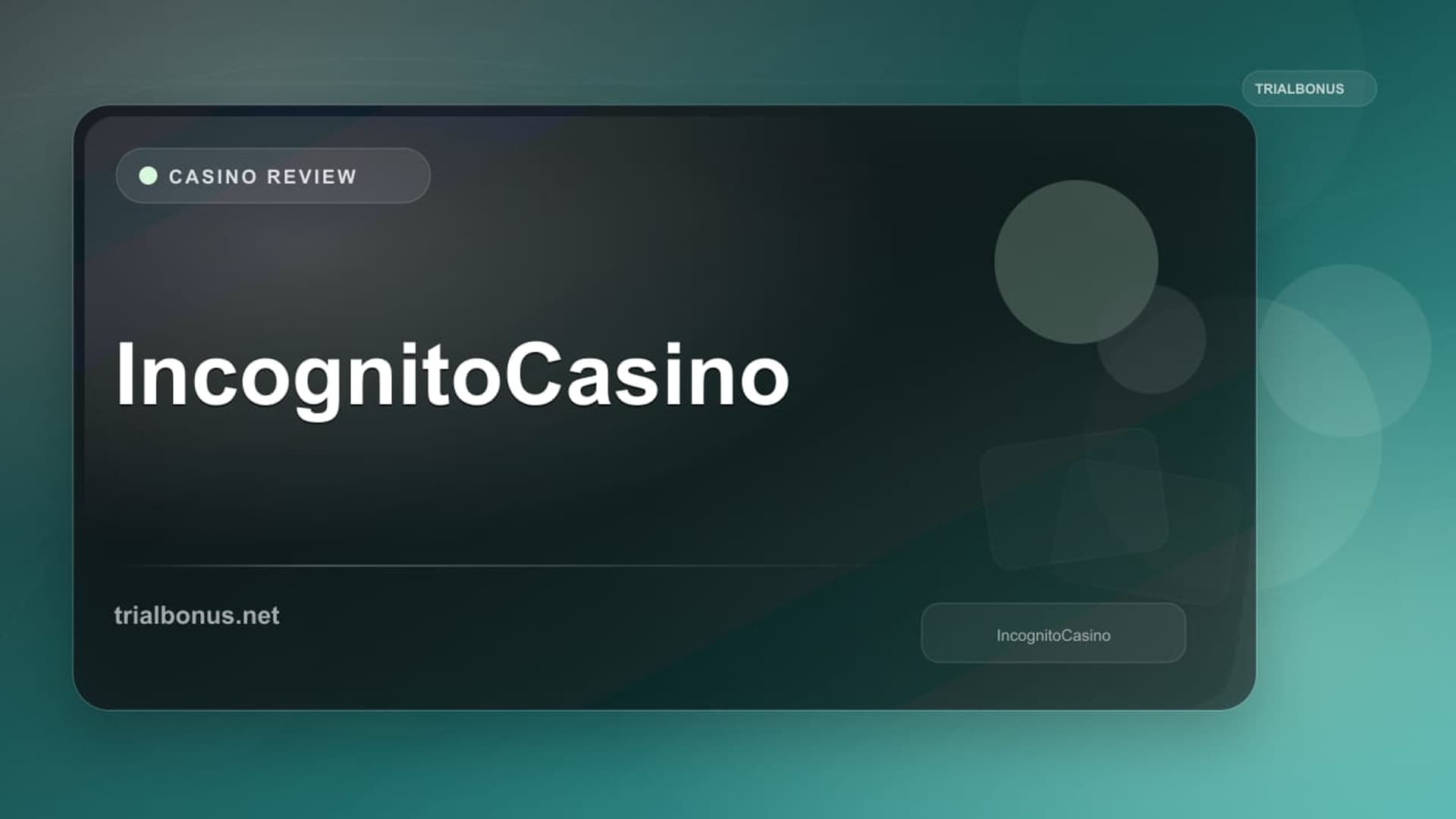 IncognitoCasino