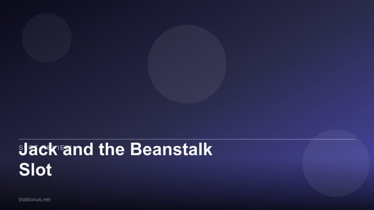 Jack and the Beanstalk Slot