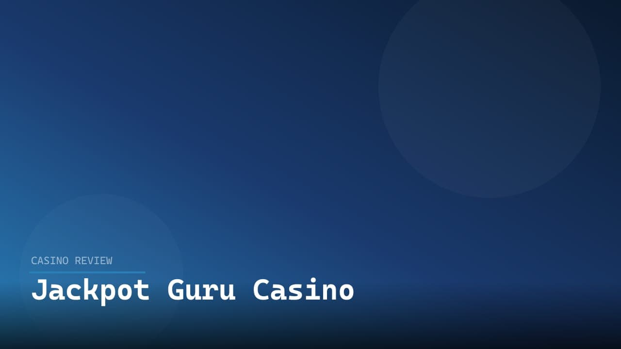 Jackpot Guru Casino