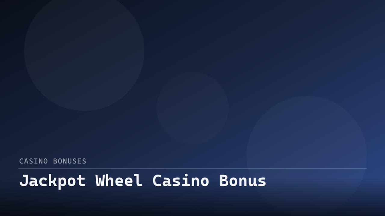 Jackpot Wheel logo