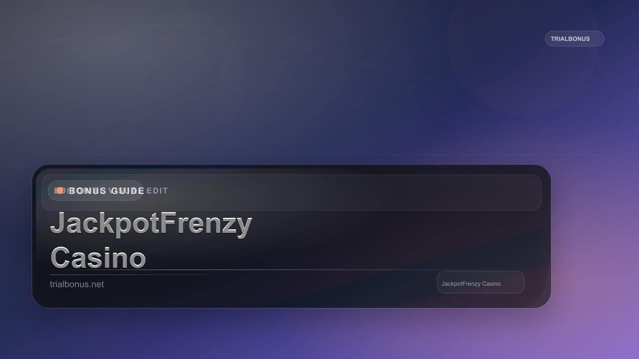 JackpotFrenzy Casino Bonus