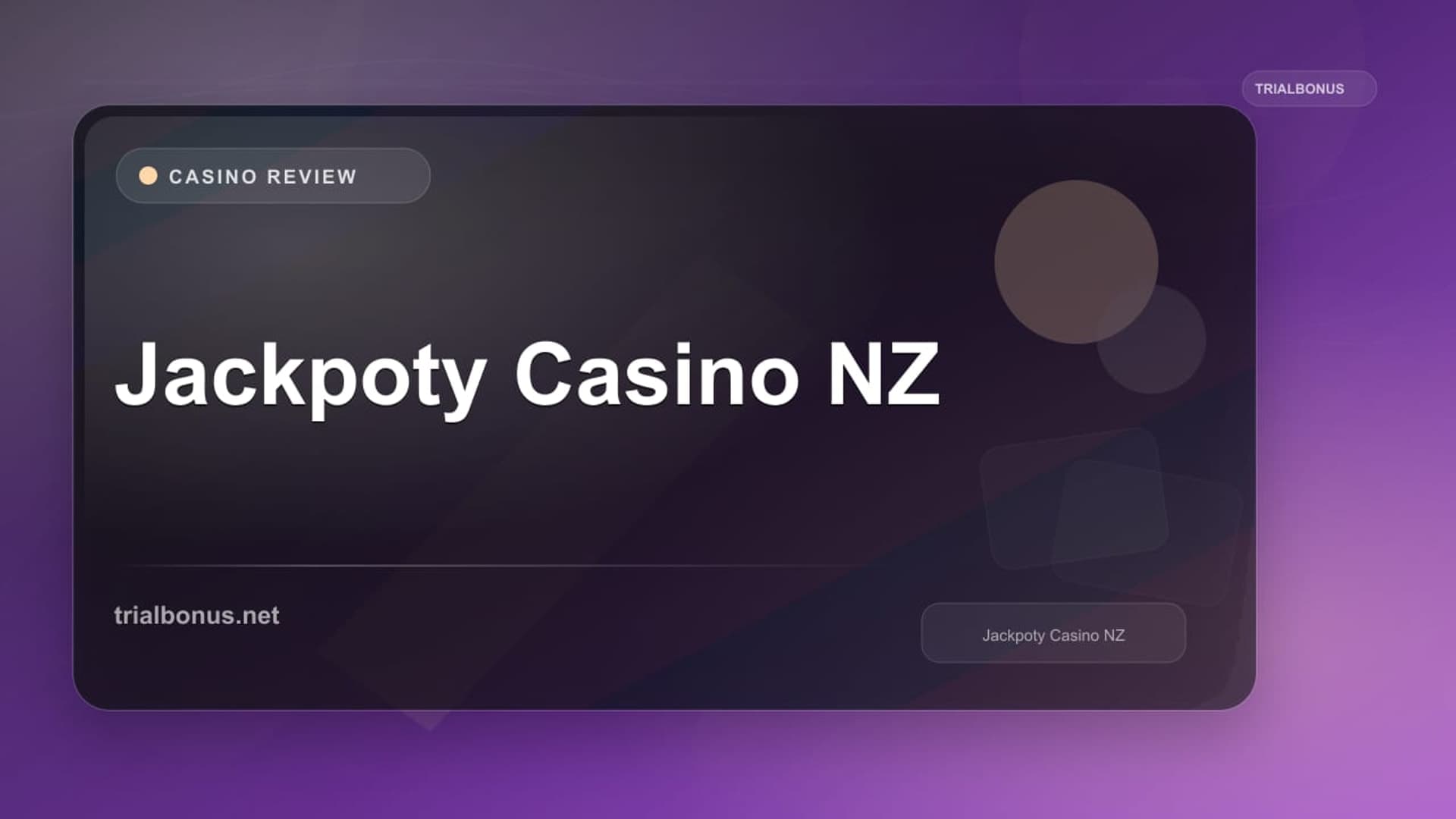 Jackpoty Casino NZ