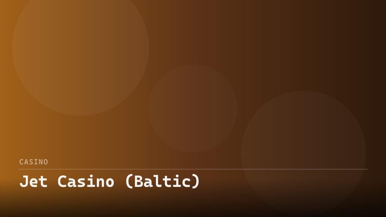 Jet Casino (Baltic)