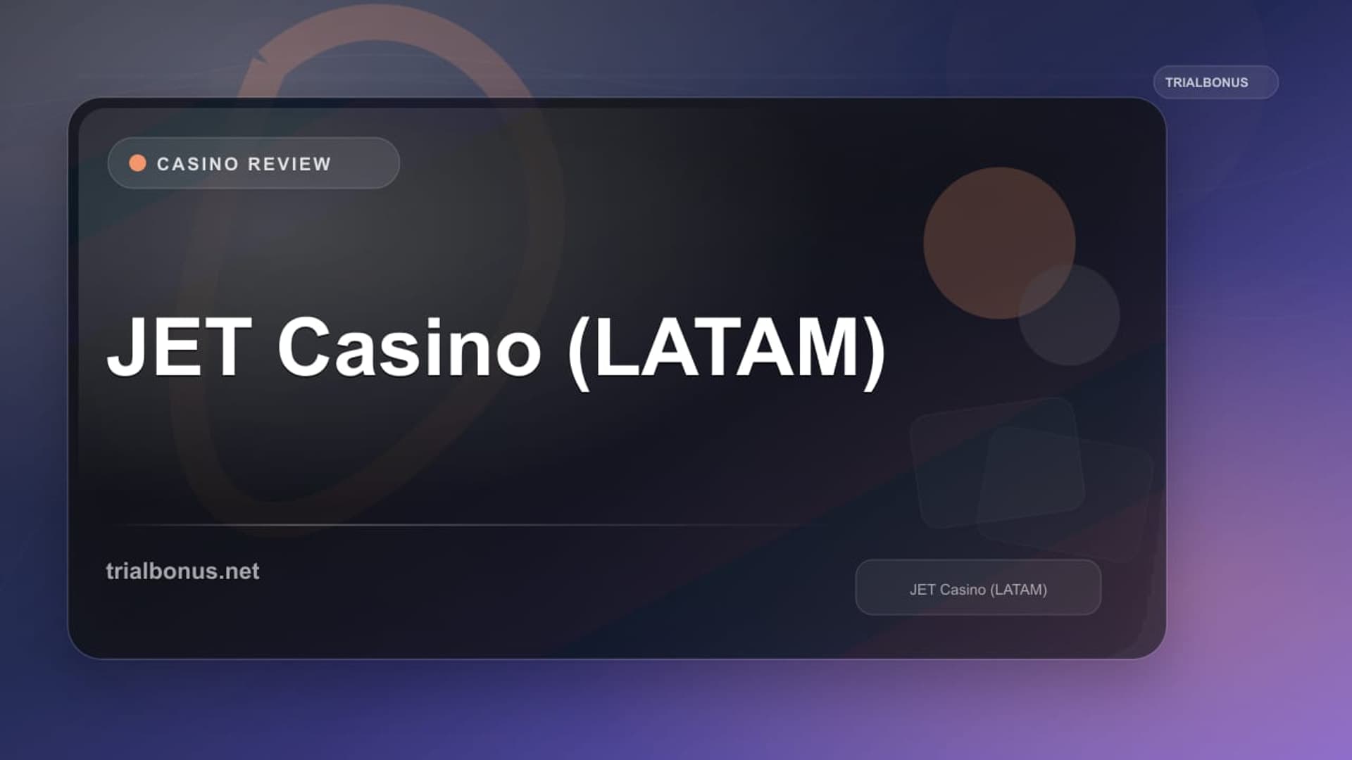 JET Casino (LATAM)