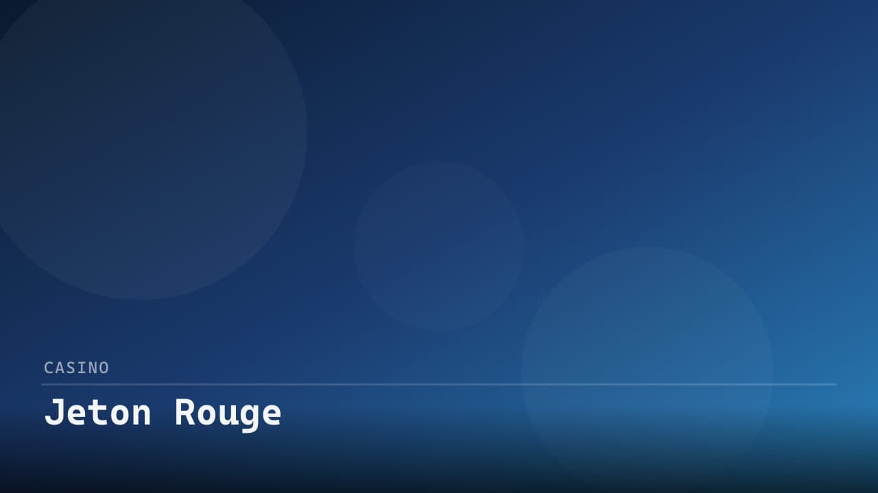 Jeton Rouge