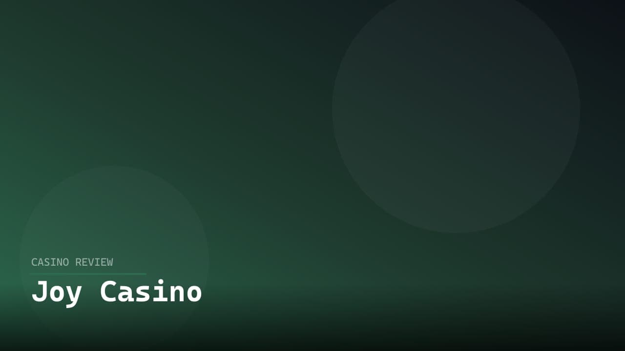 Joy Casino logo