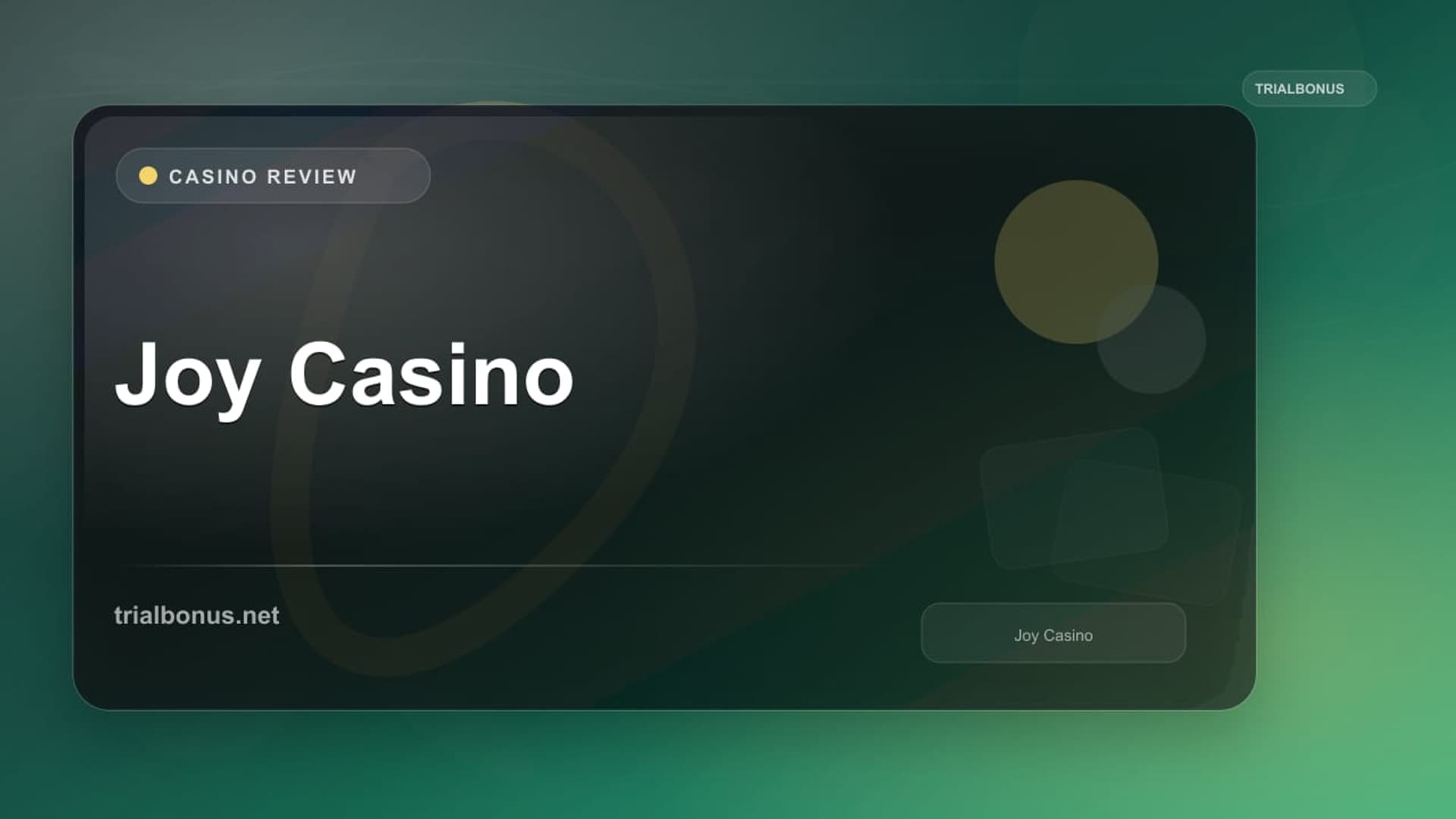 Joy Casino