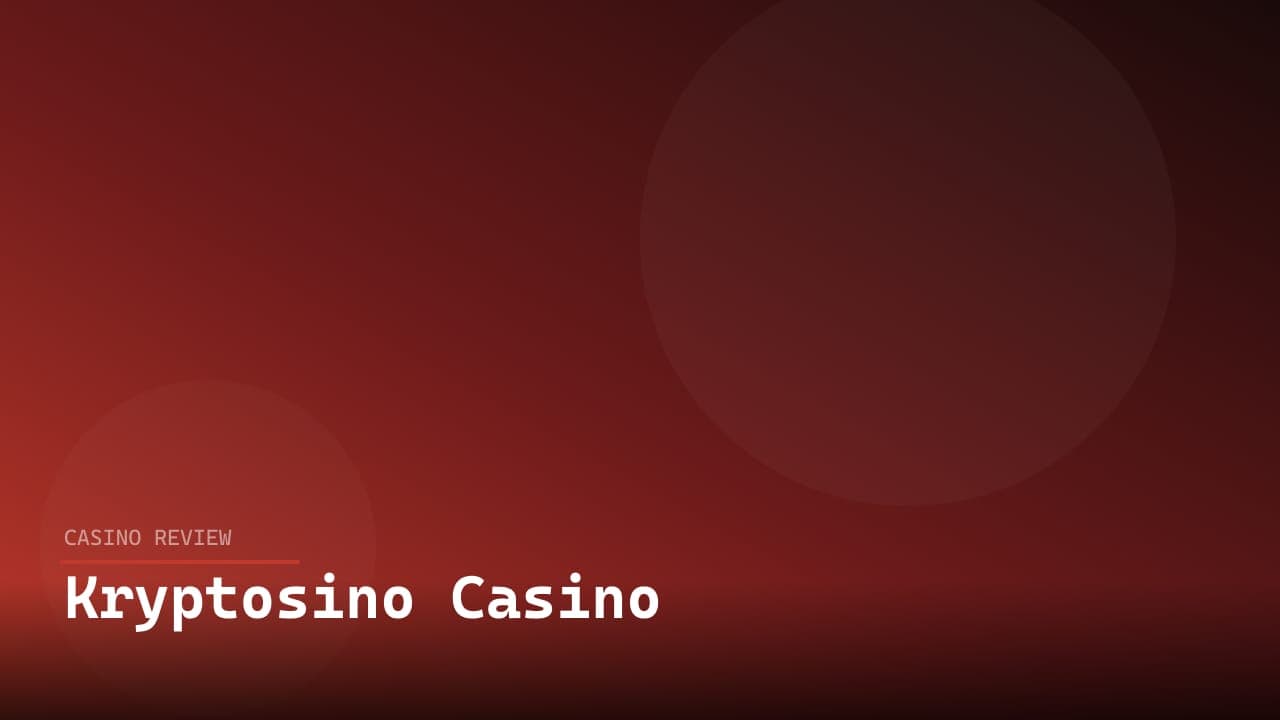Kryptosino Casino