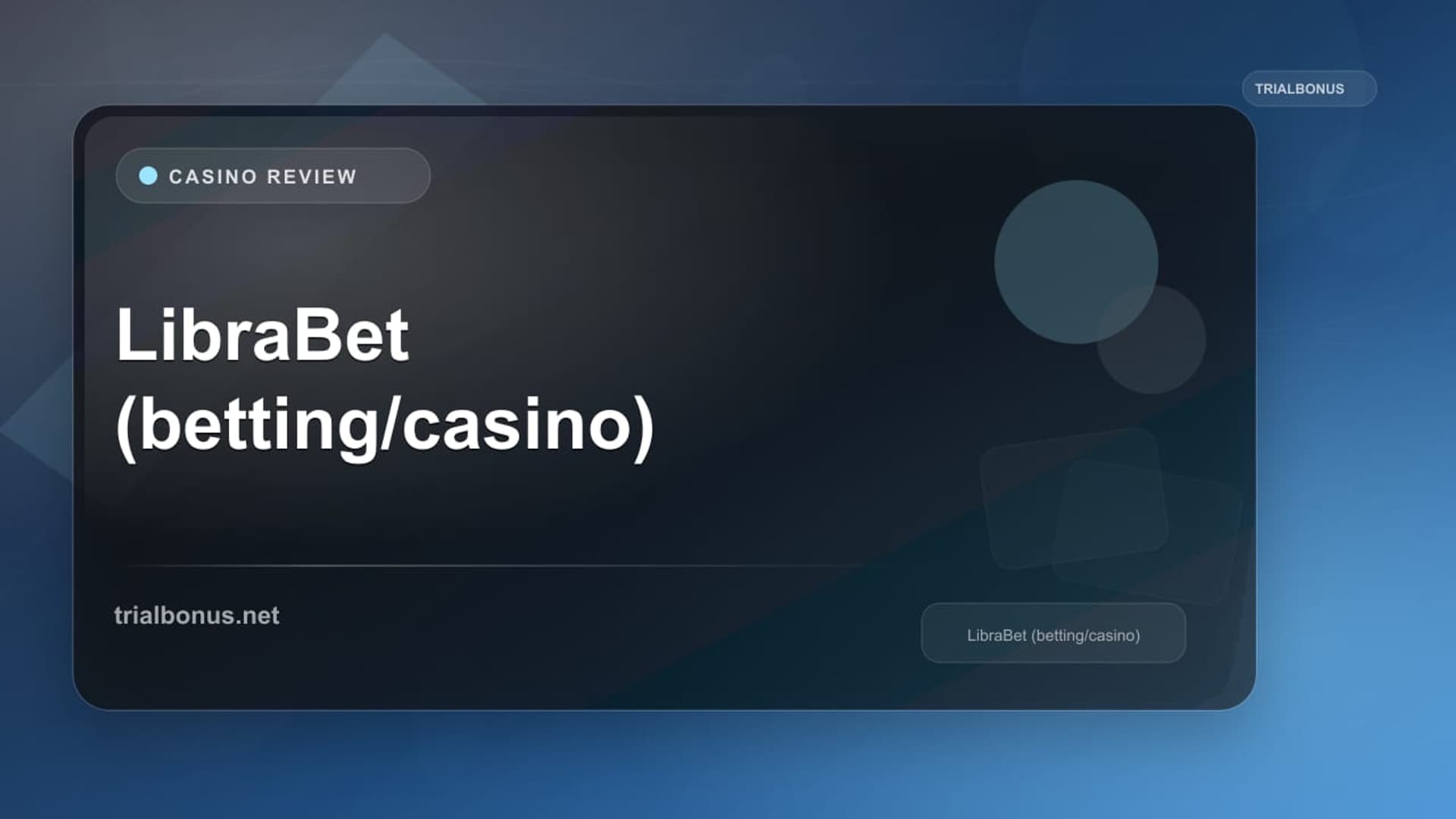 LibraBet (betting/casino)