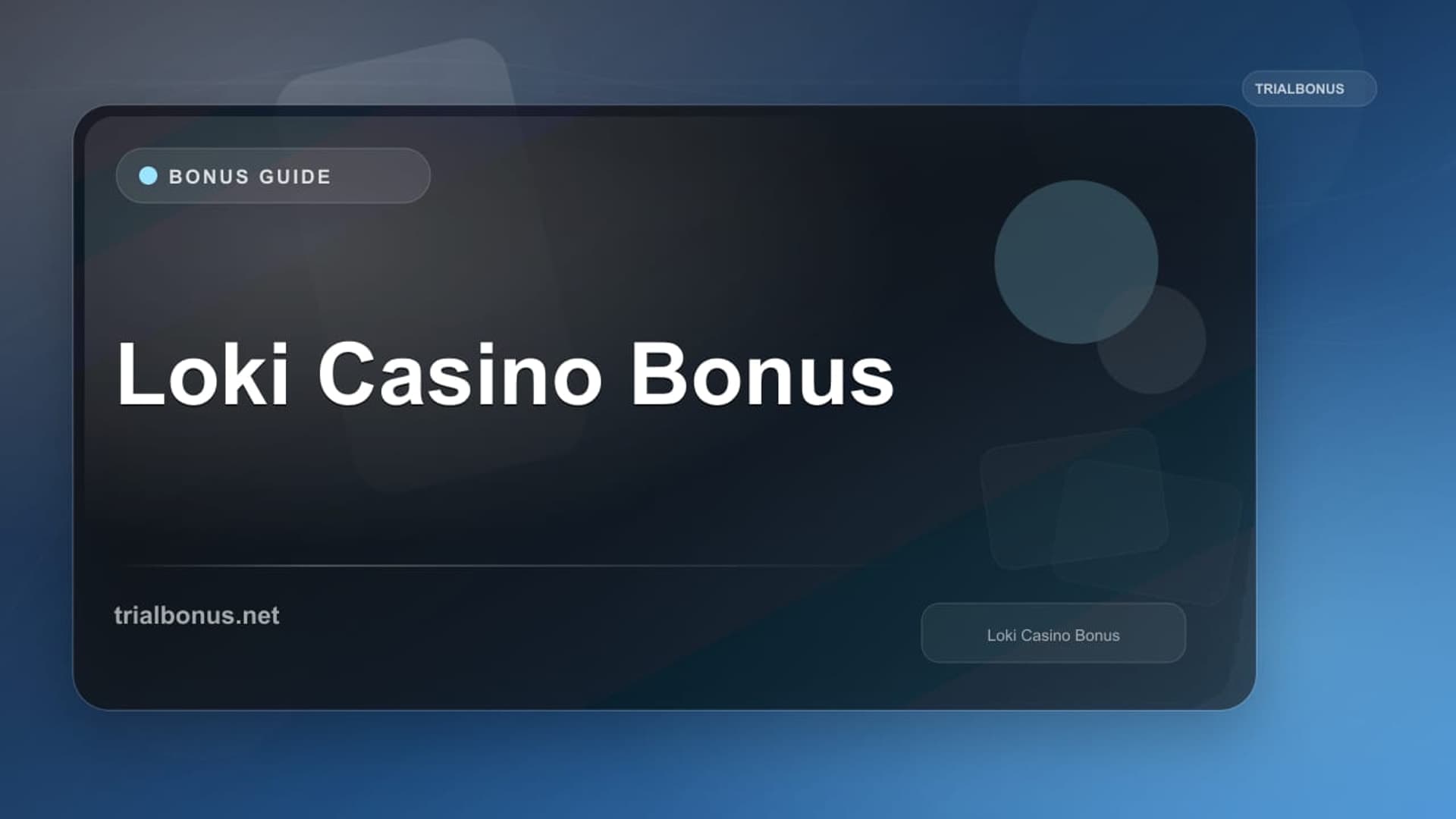 Loki Casino Bonus