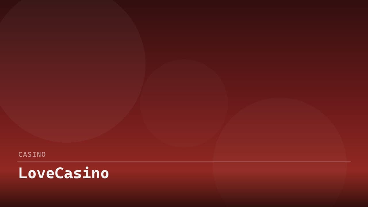 LoveCasino logo