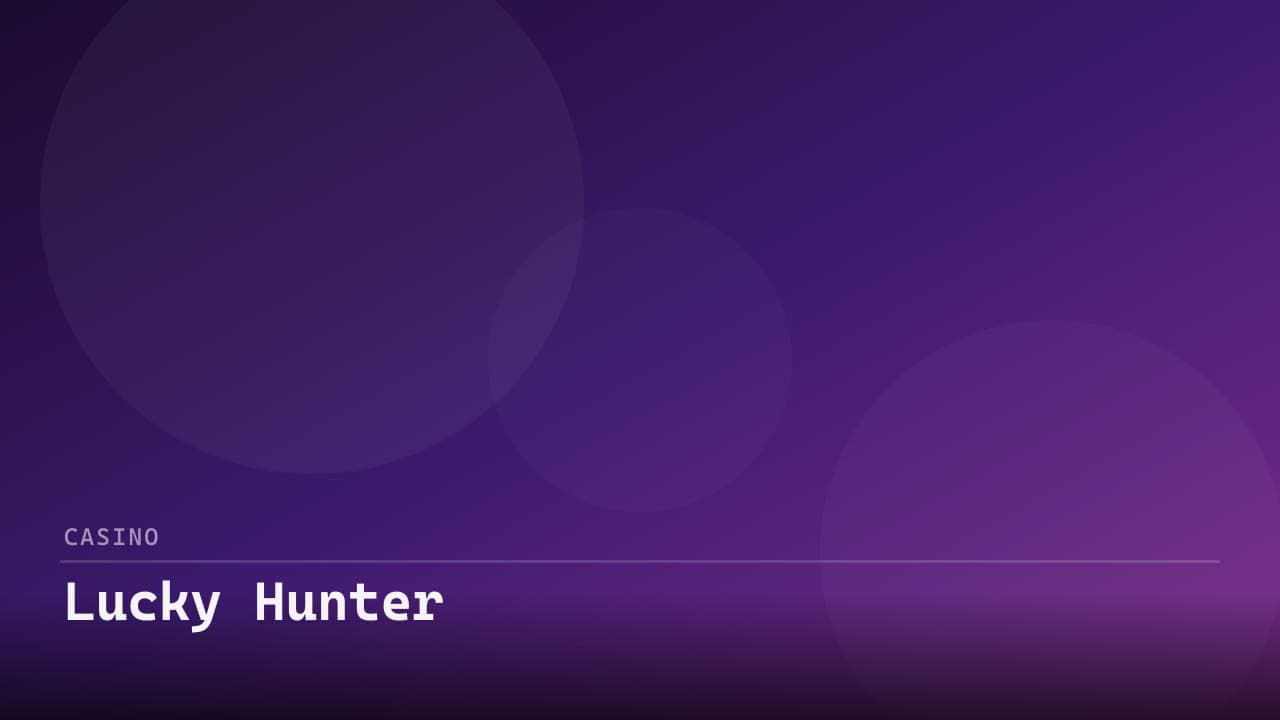 Lucky Hunter