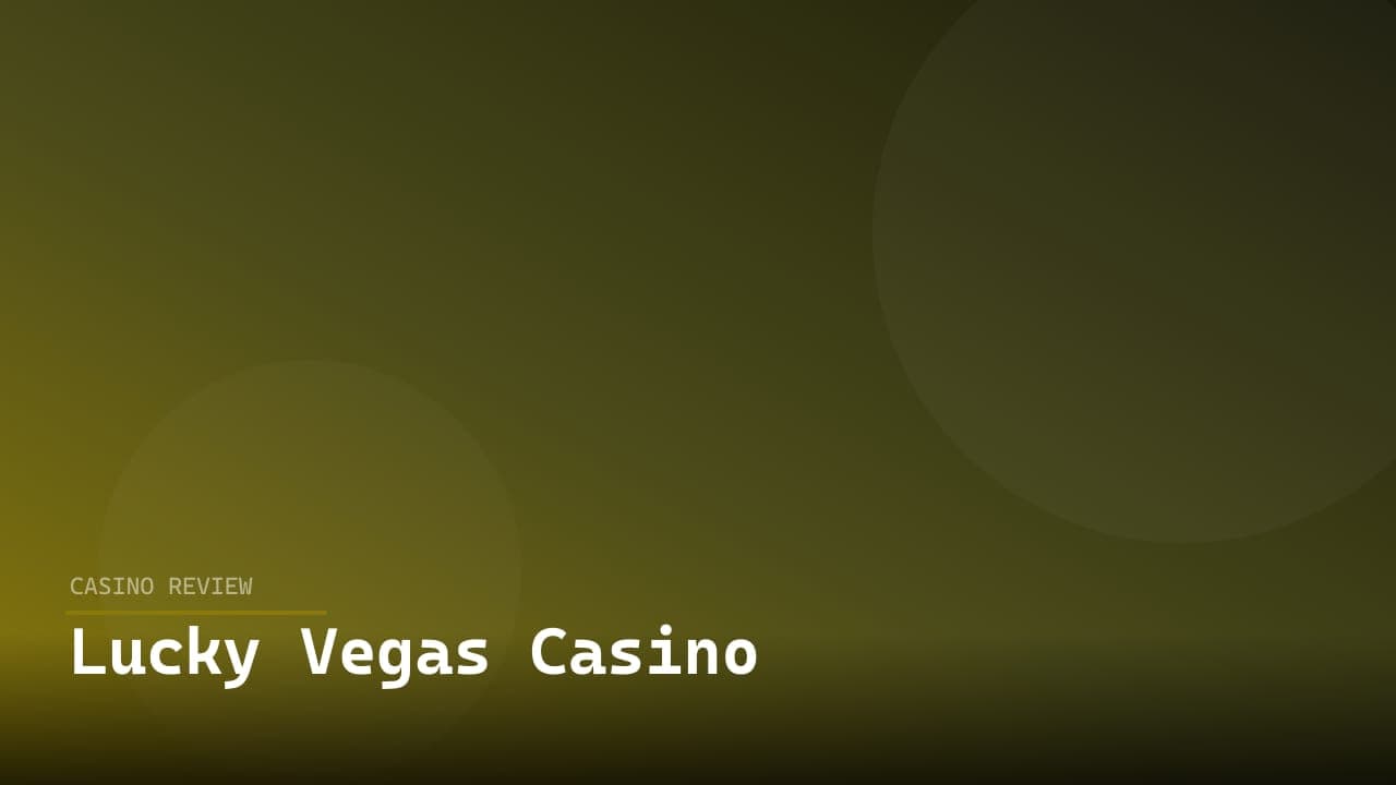 Lucky Vegas Casino