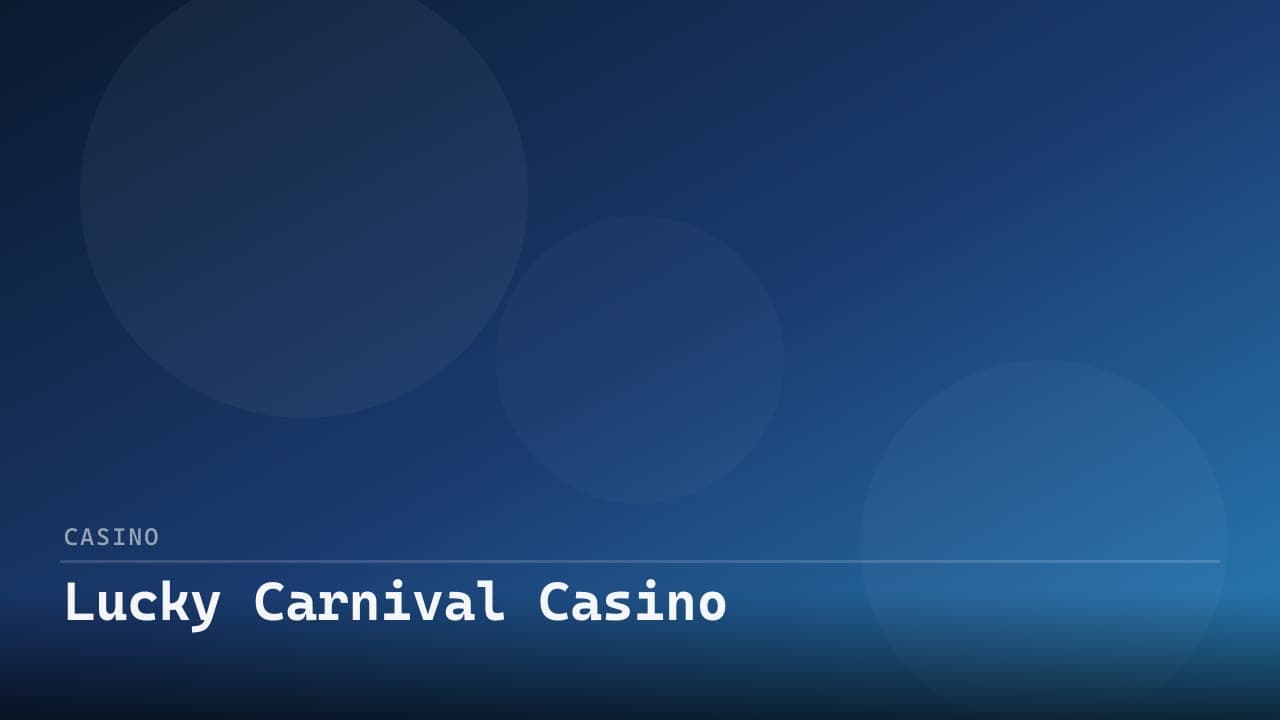 Lucky Carnival Casino