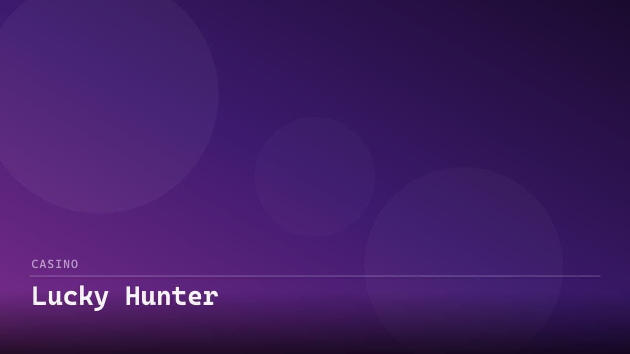 Lucky Hunter