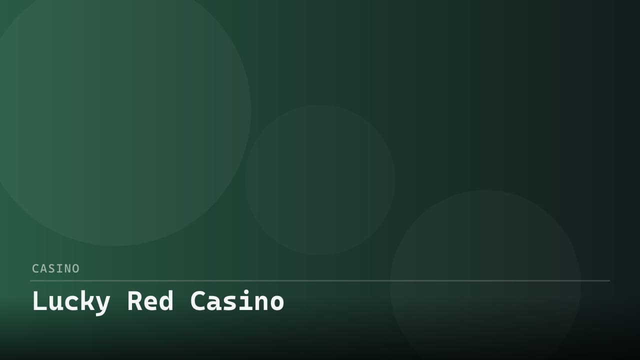 Lucky Red Casino