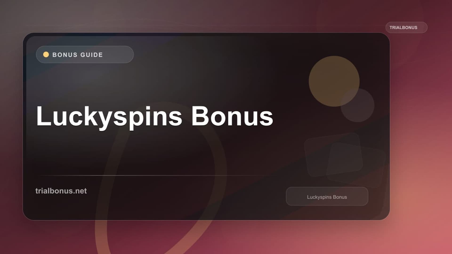 Luckyspins Bonus