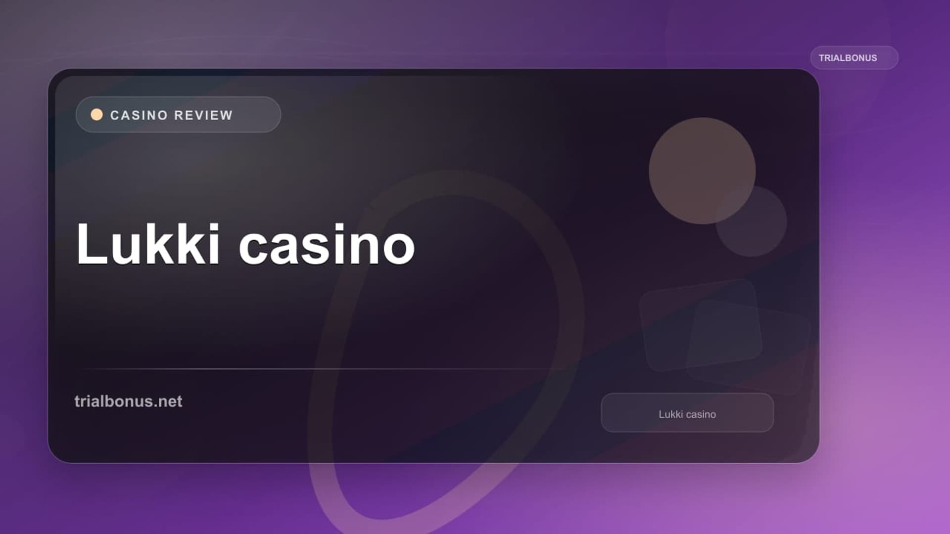 Lukki casino