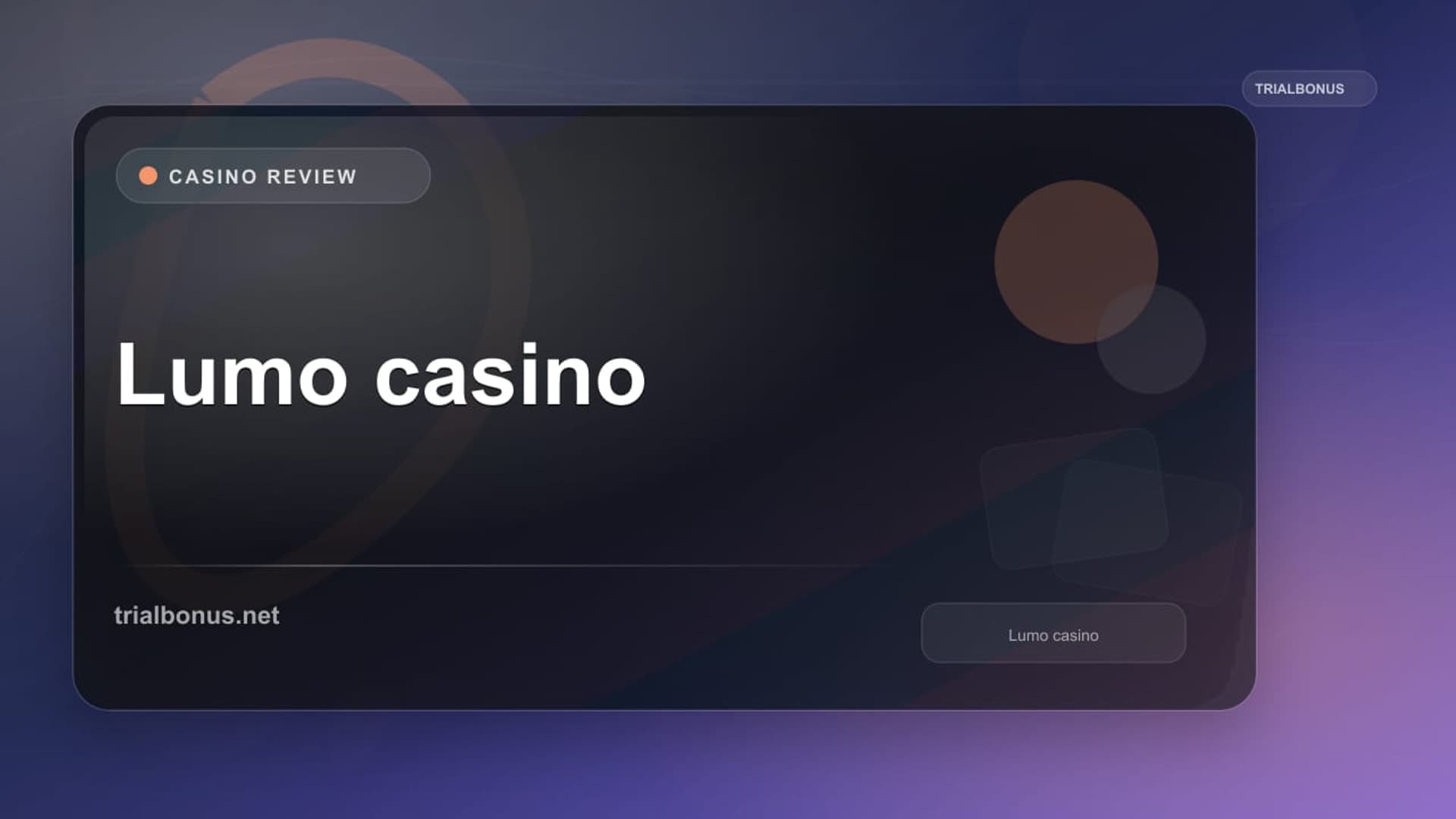 Lumo casino
