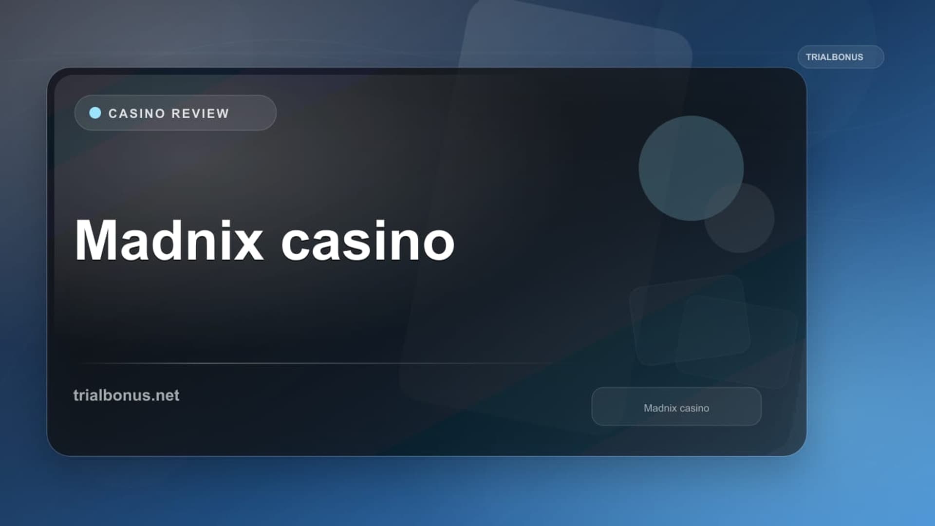 Madnix casino